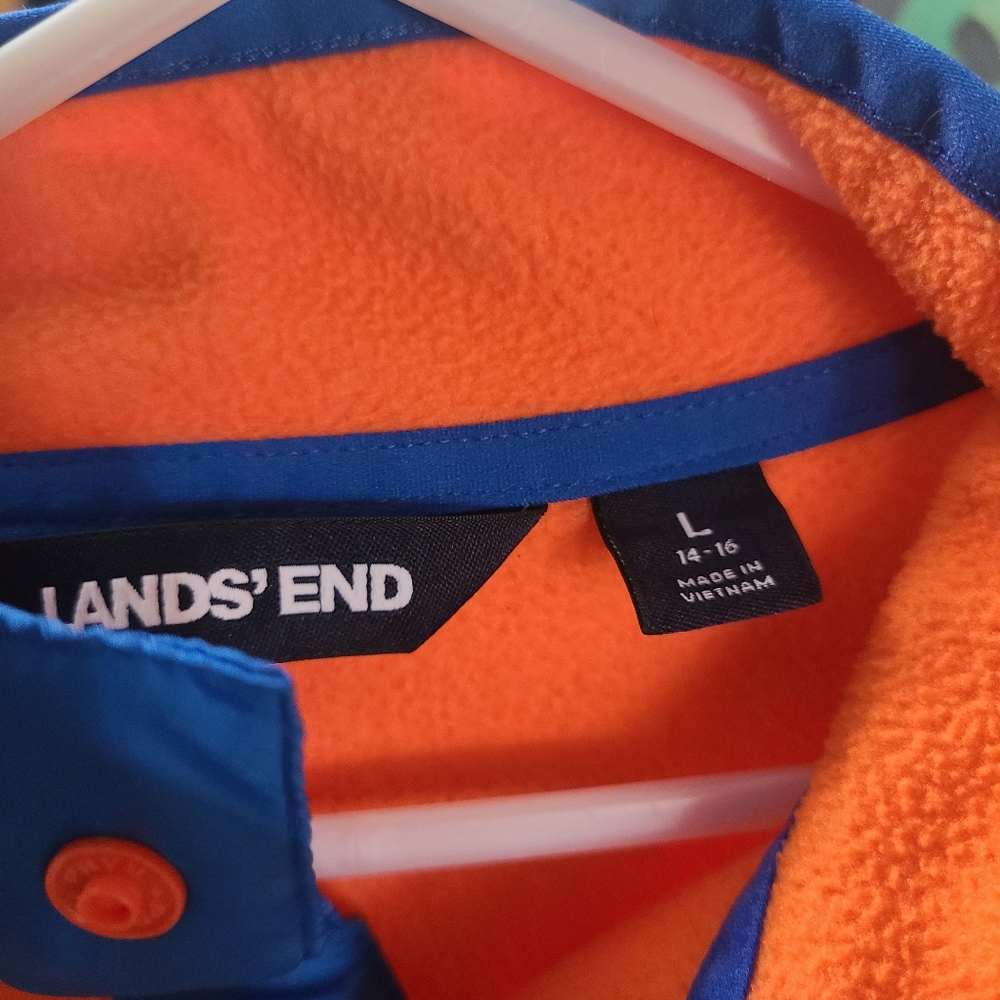 Lands end kids fleece size 14-16